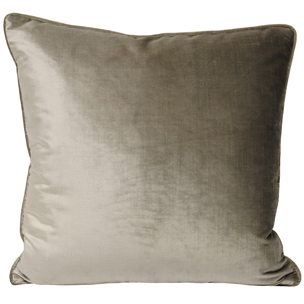 Paoletti Luxe Velvet Mink Cushion